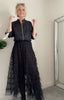 Layered Tiered Mesh Skirt