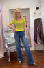 Lightweight Knit Top / Lime