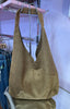 Slouchy Shoulder Bag / Tan