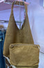 Slouchy Shoulder Bag / Tan