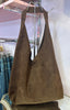 Slouchy Shoulder Bag / Chocolate