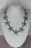 Flower Necklace / Silver