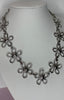 Flower Necklace / Silver