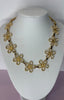 Flower Necklace / Gold
