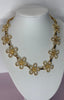 Flower Necklace / Gold