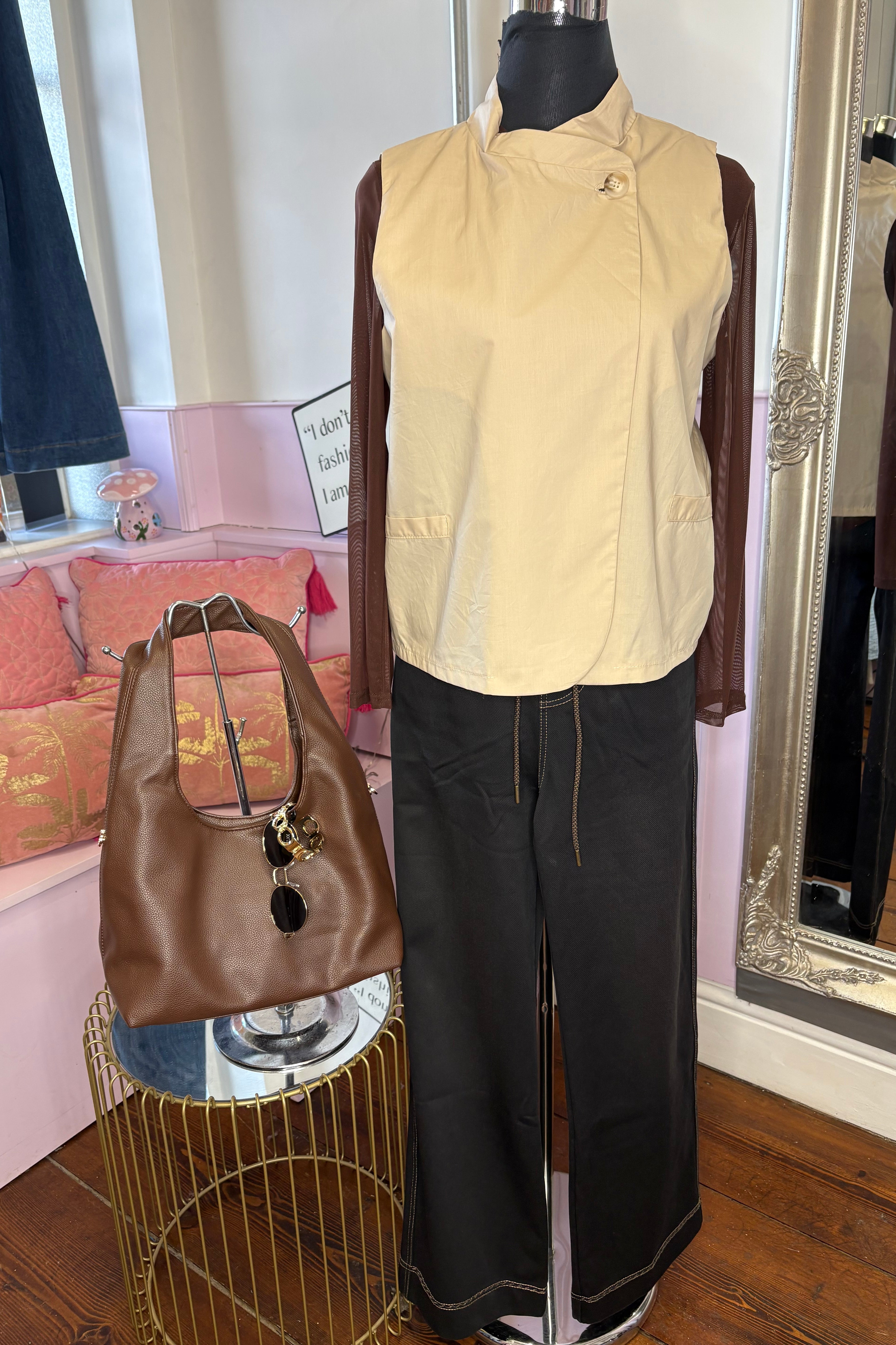 Cotton Layering Waistcoat