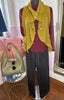 Linen Multi-Way Waistcoat / Dark Olive