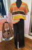 Short Sleeved Knit Cardigan
