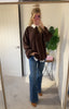Drawstring Cuff Jumper