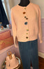 Wonky Button Ribbed Cardigan