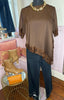 Satin-Style Lace Asymmetrical Top