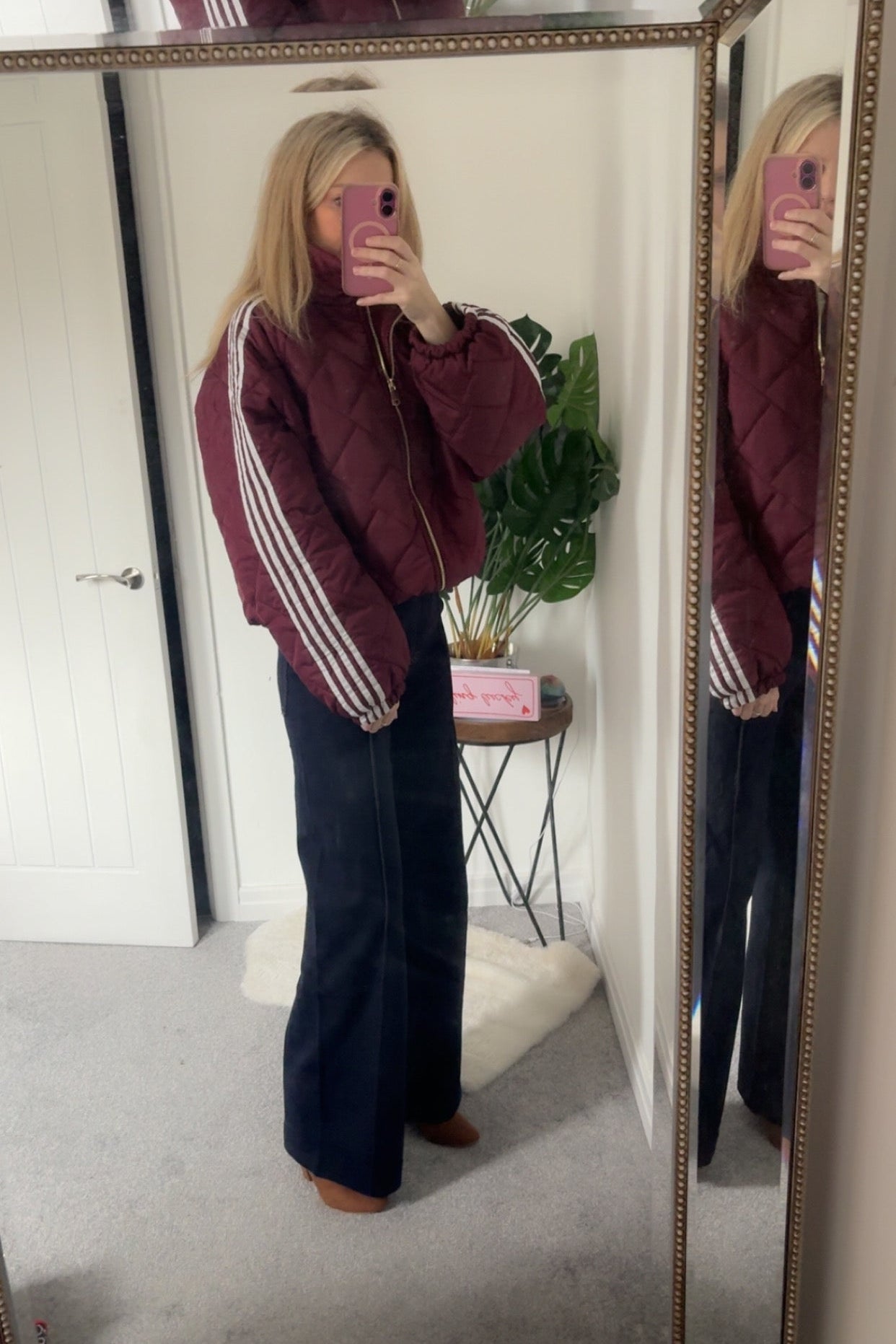 4 Stripe Zipped Jacket