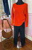 Italian Knit Long Sleeved Top