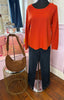 Italian Knit Long Sleeved Top