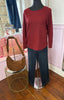Italian Knit Long Sleeved Top
