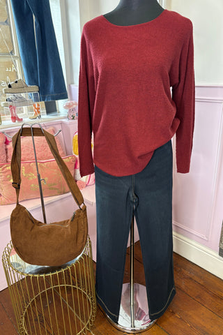 Italian Knit Long Sleeved Top