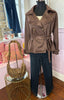 Faux Suede Jacket