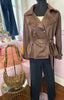 Faux Suede Jacket