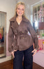 Faux Suede Jacket