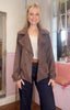 Faux Suede Jacket