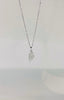 Diamanté Feather Necklace