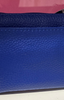 Real Leather Coin Purse > Blue